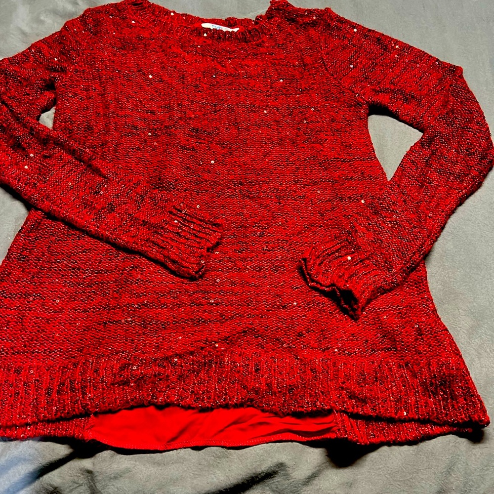 Women’s small red dress shirt